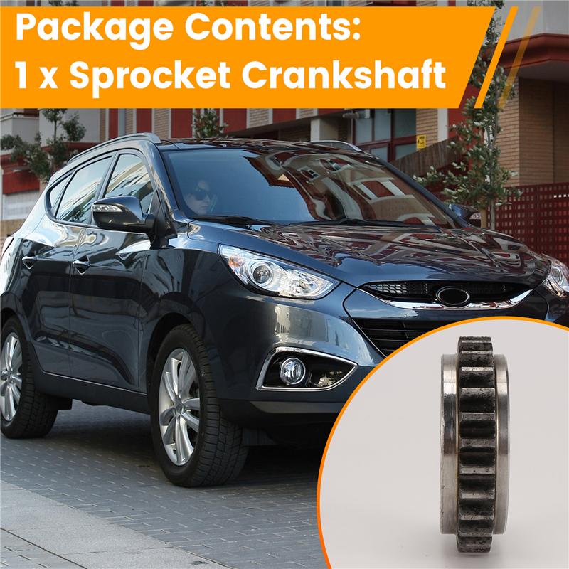 H5-Sprocket Crankshaft 2312125050 For Hyundai Sonata Ix35 Santa Fe For Kia Sportage Magentis Sorento Sprocket Crankshaft