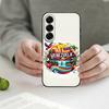 Venezuela Aesthetic Art Phone Case Silicon Phone Case For Samsung S24, S25 S22,S30,Note20,Lite,Ultra,Shockproof, Black,Case