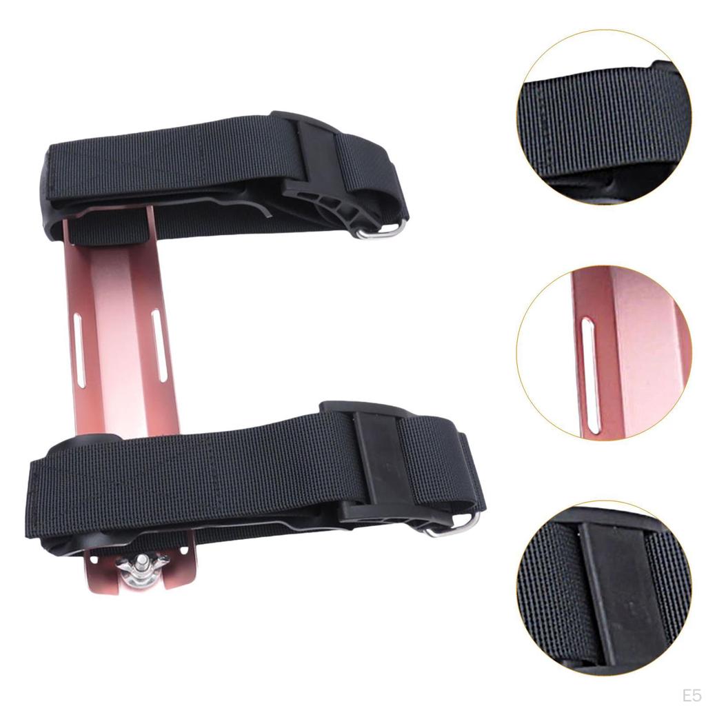 Diving Backplate Bracket Aluminum Alloy Back Plate Cylinder for Underwater