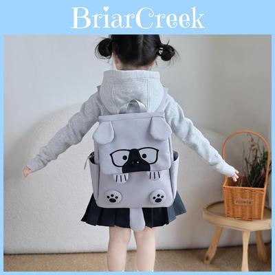 Cartoon Dog Shape Kids Backpack With Large Capacity For School And Daycare