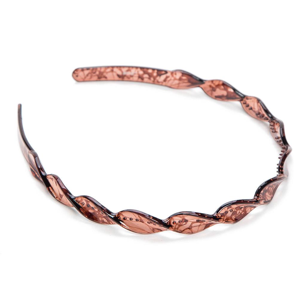 Nova Moda Elásticos Impermeáveis Faixas de Cabelo Aro de Cabelo Dentado para Adultos Grande Lavar o Rosto Larga Faixa de Cabelo de Plástico Inquebrável