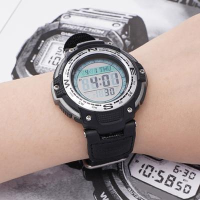 Armbanduhrband Atmungsaktiv Austauschbar Hautverträglich Schweißfest Abnehmbar Flexibel Weich Nylon Sportuhrarmband