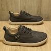 New Autumn High-end Leather Surface Retro Casual Board Shoes Leather Shoes Low-top Flat Shoes