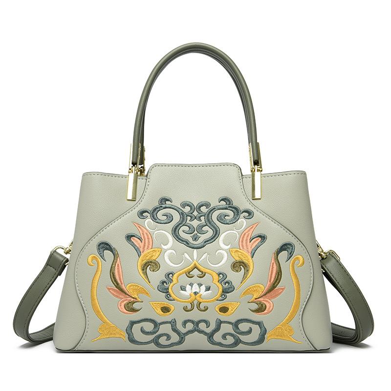 Wedding bag embroidery, festive bride's wedding bag, fashionable and grand, happy mother-in-law handbag, large capacity high-end handbag