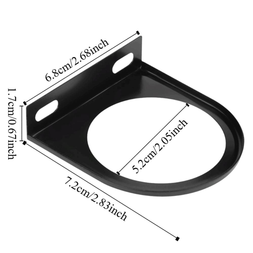 2 Inch Gauge Mounting Panel 52mm Single Gauge Mounting Bracket Gauge Pillar Mount Pod Holder  Boat
