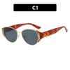 Barn wind potato glasses sunglasses playful Internet celebrity sunglasses female sunscreen street sunglasses