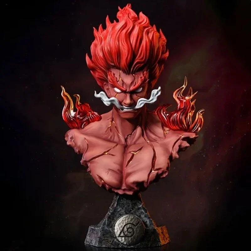 Anime Kakashi Naruto Uzumaki Bust Figures Madara Obito Model Sasuke Uchiha Figures Tsunade Shippuden Figurine 15cm PVC Toys