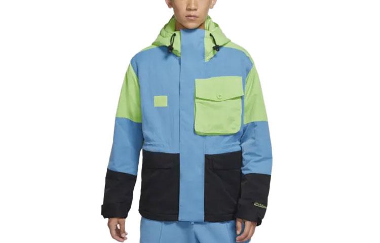 Nike Puffer Jackets Men s Blue Hooded Moderate Other DA6714-345 XXXL