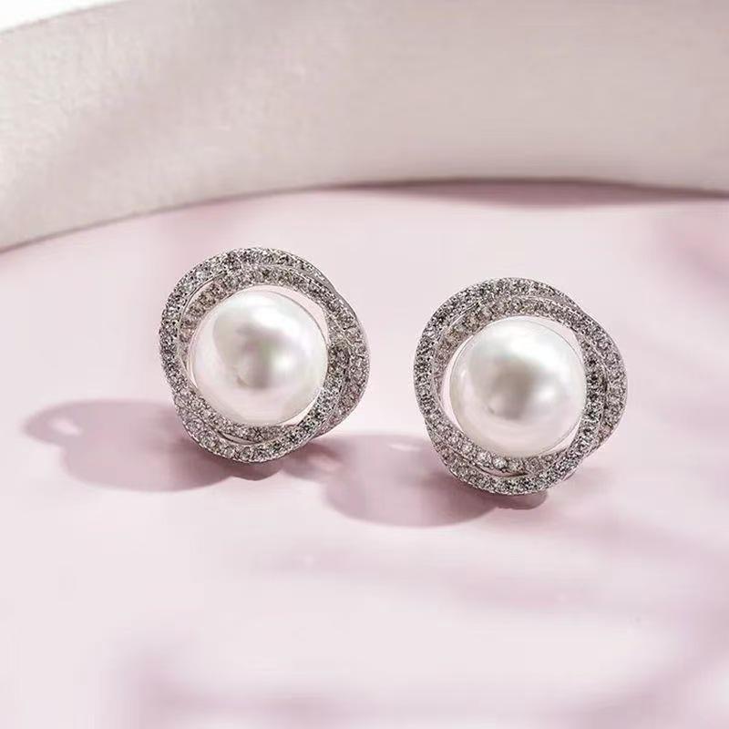 2026 Style Exquisite Spiral Pearl Earrings - Luxury Fashion Accessory
