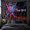 Personalized Tapestry Wall Hanging Manchester City Pattern Art Background Cloth