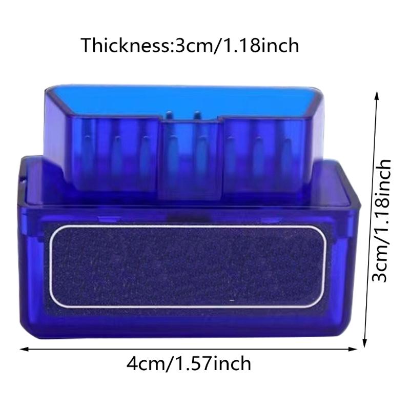 Industrial OBDII Scanner Stable Car Diagnostic Reader Auto Diagnostic OBD2 Small Scanner Tool for Vehicle Error Reading
