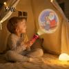 Christmas Theme Projector Light Kids Flashlight with 24/32 Patterns, LED Cartoon Projection Torch, Bedtime Story Lamp Educational Films, Boys