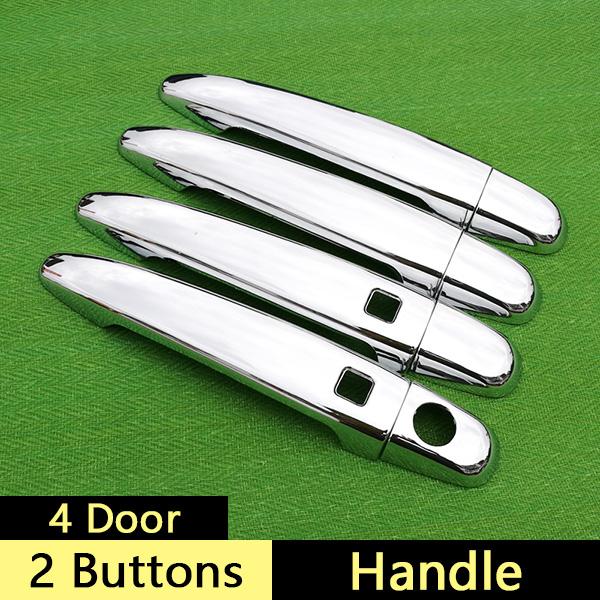 Dla Lexus GS 2006 - 2011 S190 Chromowany Zestaw Ozdobnych Pokrywek Klamek Samochodowe Akcesoria Harrier Naklejka Samochód