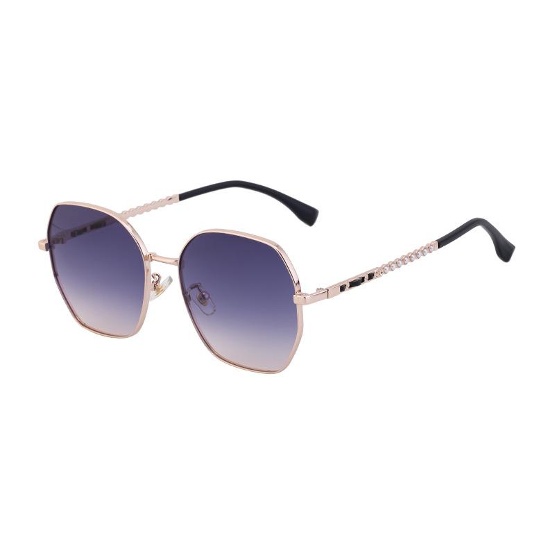 Polarized Sunglasses Women'S High-End Pearl Sunglasses Women'S Tide Xiaoxiangfeng Outdoor Glasses