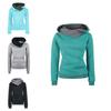 Stylish Women's Hooded Pullover Coat Tops Perfect For Autumn And Winter Seasons