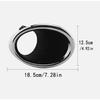 Chrome Fog Light Lamp Cover Bezel Trim For Nissan Qashqai J11 2014 2017, Front Left & Right Side Replacement, Durable ABS