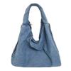 Shoulder Underarm Bag Women'S Denim Trendy Brand Large Capacity Shoulder Bag Casual Retro Commuter Handbag