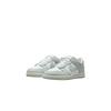Nike Leather Dunk Low Comfortable Fashionable Versatile Low-Top Kids Sneakers Kids Sneakers Silver White FB9108-124
