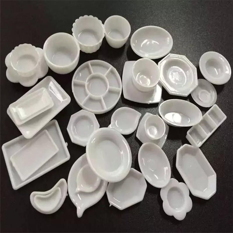 Tableware Mini Buy Kitchen Mini Tableware Miniatures Cup Plate Dish Decor Toys for ...
