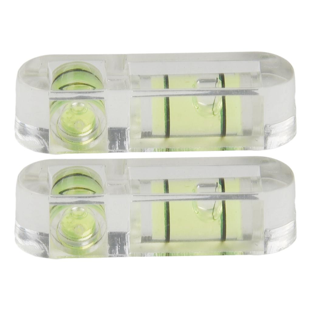 2x High Precision Pan Tilt Special Level Bubble Leveler PTZ T Type Level Horizontal Bubble Level Measuring Tool 29x9x7mm