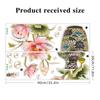 Romantic Vase Lotus Leaf Bedroom Living Room Porch Home Decoration Wall Stickers Self-Adhesive Decals