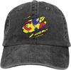Denim Cap Torn Club America Logo Baseball Dad Cap Classic Adjustable Casual Sports for Unisex Women Hats