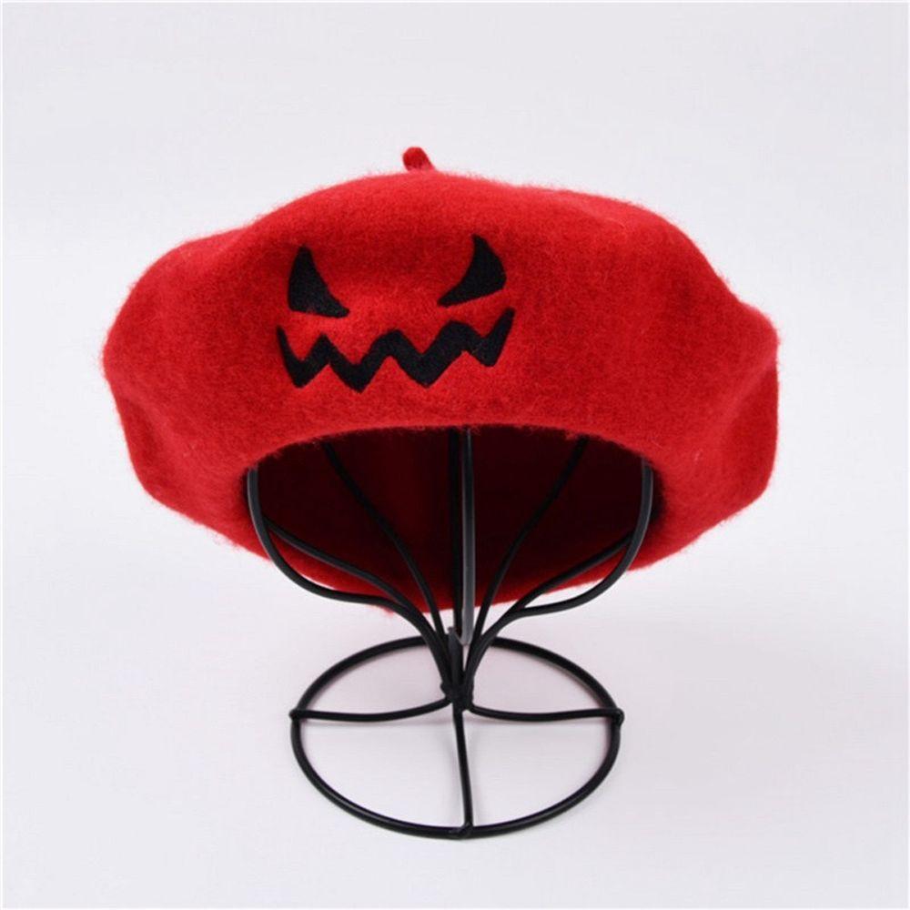 

Vintage Personality Gift Warm Women Adult Child Halloween Hat Painter Cap Beret Caps Beanie Hat