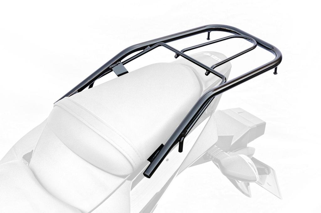 Kijima Motorcycle Parts Rear Carrier Rack Steel Black GSX250R/ABS 210-2461
