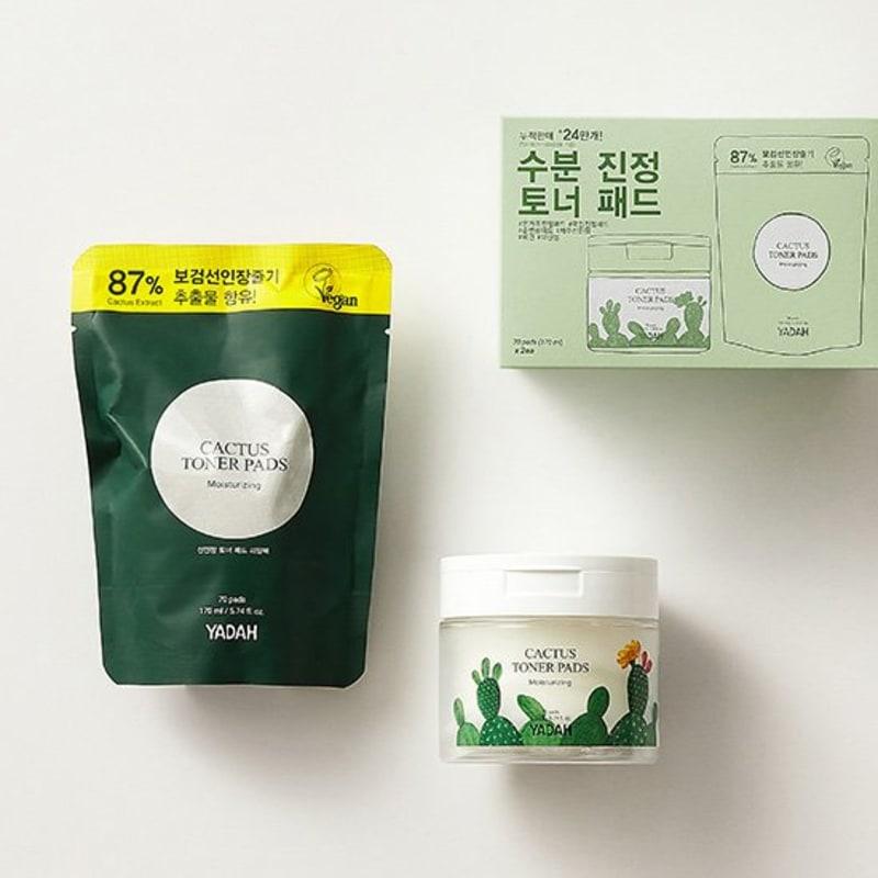 

[Yada] Cactus Toner Pad Refill Planning Set (70 sheets of single product + 70 sheets of refill pack)