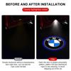 For BMW 2Pcs Car Emblem Projector Lights Door Welcome Lamps For BMW i3 i4 i5 i7 iX3 F07 F48 F39 F34 F40 G30 G20 G32 F10 F30 E83