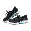 Skechers Comfortable Soft Sole Lightweight Fabric Breathable Shock Absorption Support Low Top Casual Running Shoes Women sneakers Black 125213-BKAQ