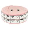 European & American Punk Street Style Rivet Bracelet: PU Leather Bangle