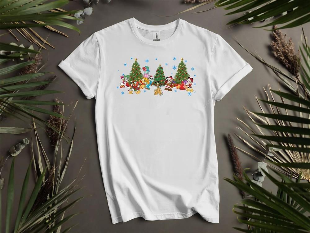 

Mickey s Friends Christmas Mood T-shirt T shirt Men Women Unisex Tshirt L34 2XL