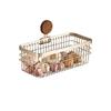 Stainless Steel Kitchen Wall Hanging Rack Walnut Hanging Onion Storage Box  Fruit