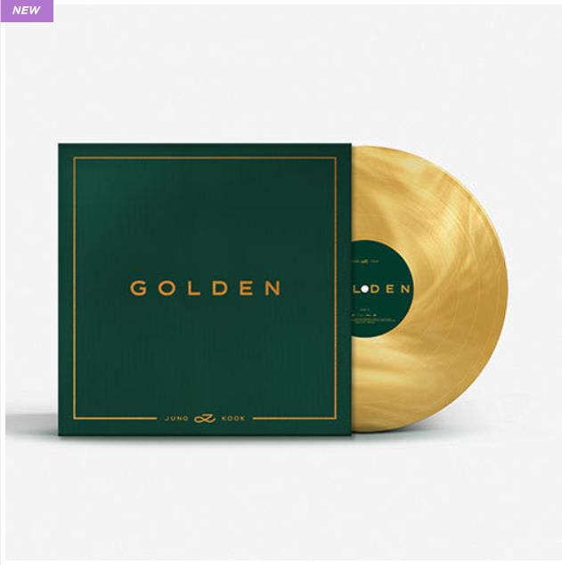 JUNGKOOK – GOLDEN Vinyl LP Album