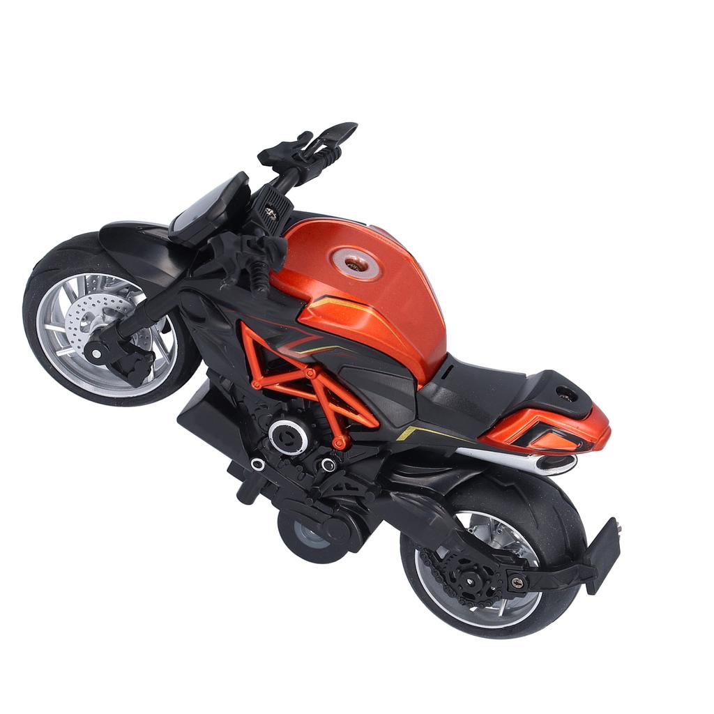 Motorcycle Model Alloy Simulation Motorbike Toy Collection Decoration for Children