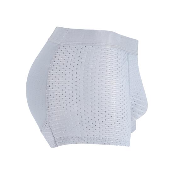 Men Butt Lift Boxer Briefs Solid Color Fake Butt Shorts Padded Hip