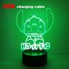 Led Cute Touch Lamp Anime Stitch Gaming Bedroom Decoration Usb Night Lights Kids Birthday Personalized Gift Aesthetic Room Decor