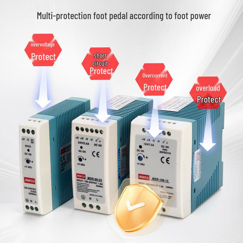 MWGD Industrial DIN Rail Power Supply