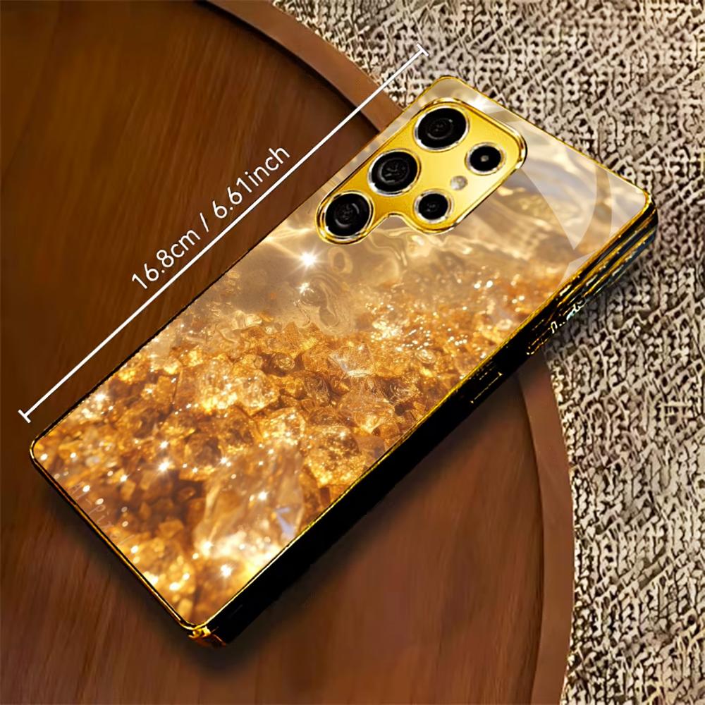 Téléphone portable nouveau modèle Best-seller Coque de téléphone Coque de téléphone en verre galvanisé pour Samsung Galaxy S26 S25 S24 S23 S22 FE, Ultra, Plus