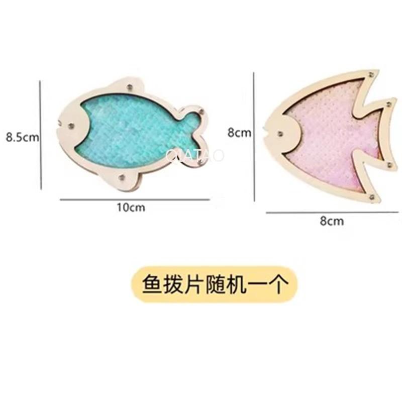 DIY Wood Accessories Montessori Busy Board Castle Sheep Animal Whales Bus Wall Toy Training Material Pack Educational Toy For Ch