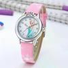 Princess Children's Watch Genuine Leather Strap Cute Children's Cartoon Watch Gift