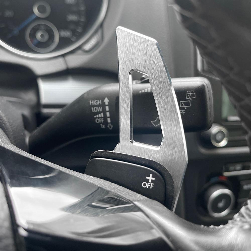 Extension de Palette de Changement de Vitesse DSG pour Volant de Voiture Shifters Sticker Pour Volkswagen Tiguan Golf6 MK6 Jetta GTI R20 R36 CC Scirocco EOS