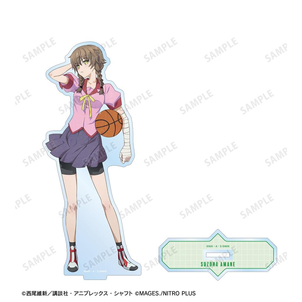 Monogatari Series x STEINS GATE Original Illustration of Suzuha Amane Collaboration Big Acrylic Stand Ver.