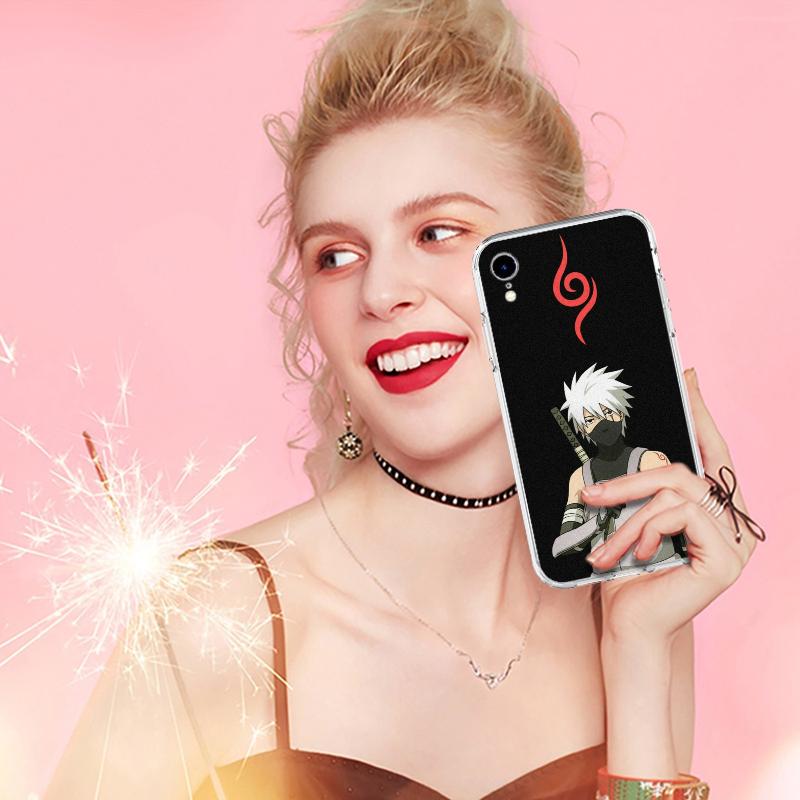 Чехол для мобильного телефона «Наруто аниме» из ТПУ+ПК для iPhone 7 5s для Xiaomi