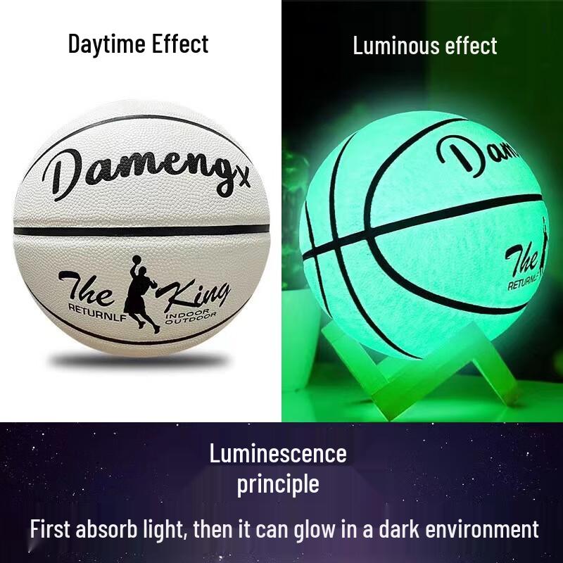 Norman Green Luminous Glow Basketball