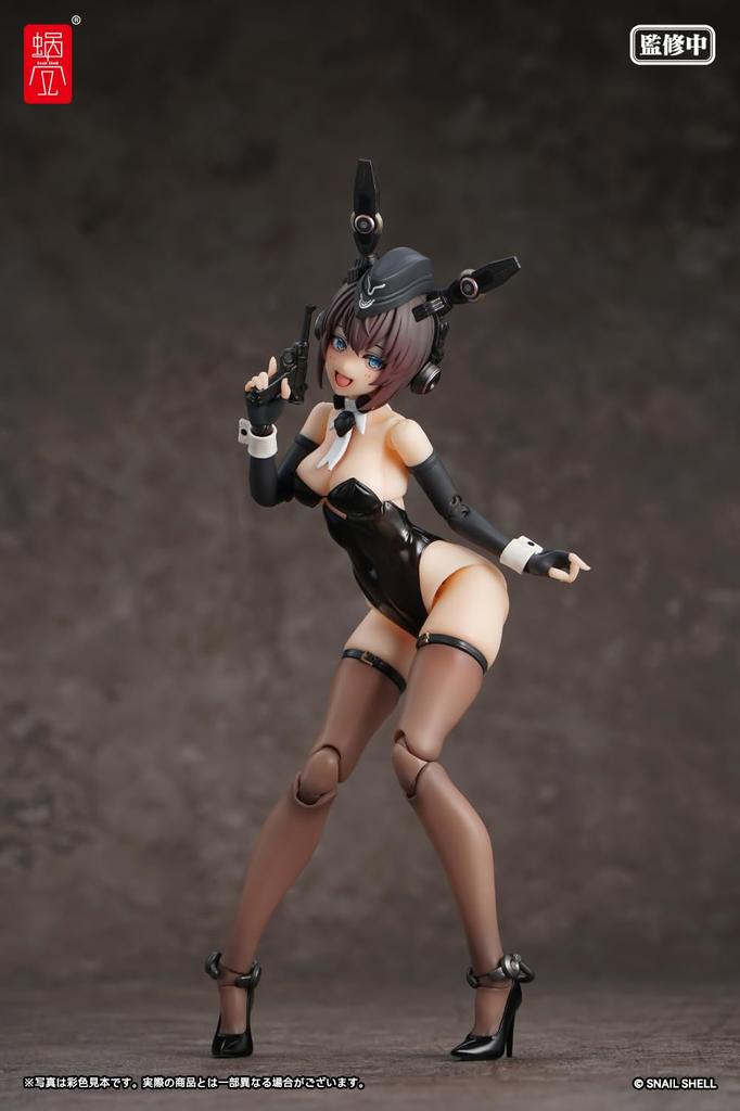 Snail Shell RA-03 Panzer Bunny Anneliese 112 Scale Approx. 160mm PVC & ABS & POM & Magnet Painted Action Figure