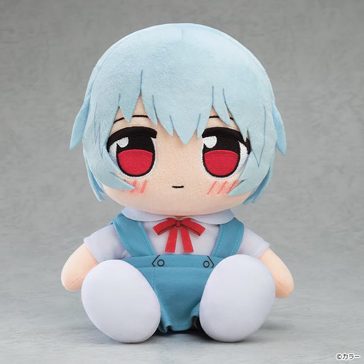 Good Smile Company New Theatrical Edition Rei Ayanami School Uniform Kuripan Plush Toy Evangelion Ver.