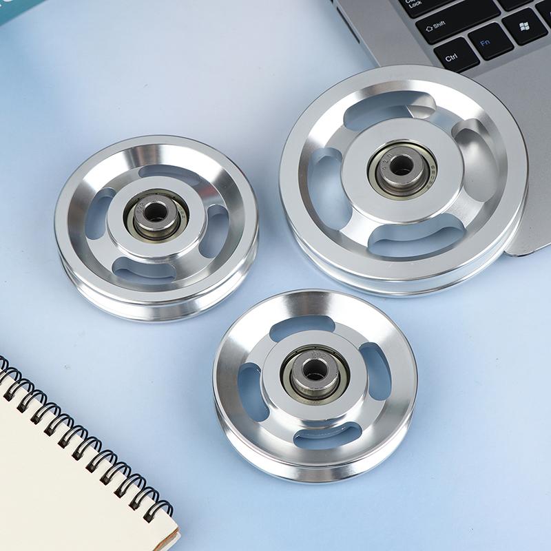 73/88/95/110/114MM Pulley Wheel Aluminium Alloy Bearing Pulley Wheel Replacement Universal Gym Accessory Bearing Pulley Wheel