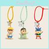 Shinchan Crayon Cross Dressing Crocodile Frog Series Cartoon Keychain Pendant